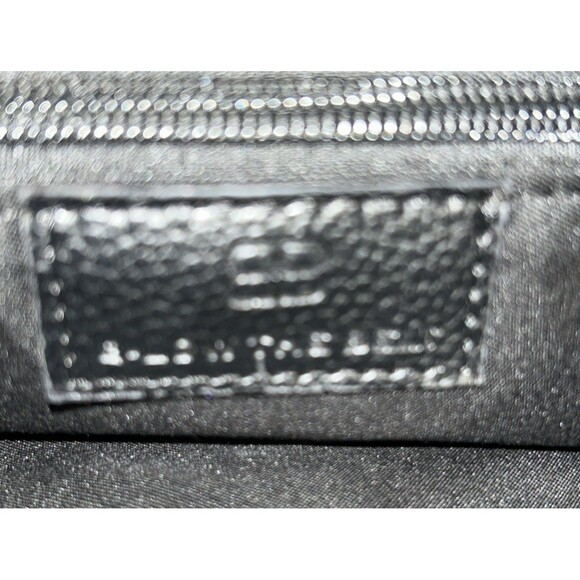 B-Low The Belt Gold Rose Tone Studded Small Clutch Low Bag Handbag Black - Picture 7 of 7